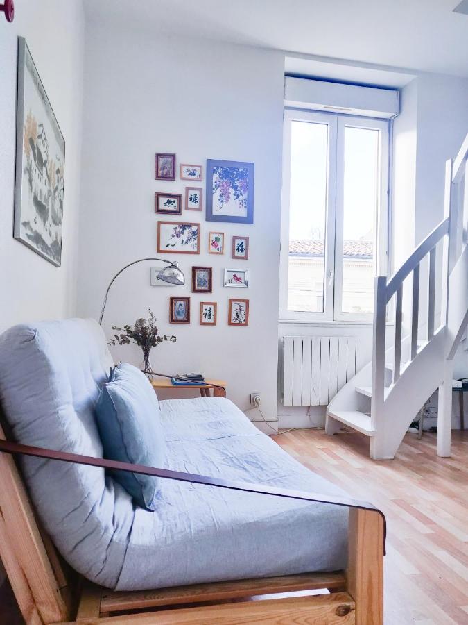 Duplex Lumineux Avec Bureau Separe Dans Le Centre Apartment Bordeaux Ngoại thất bức ảnh